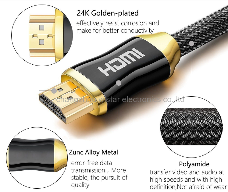 WISTAR HD-4-05 Preminum hdmi cable with Ethernet