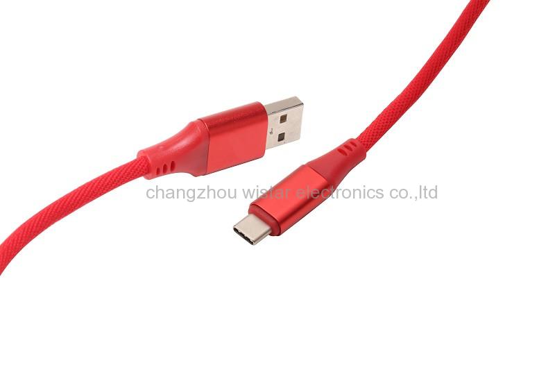 WISTAR SCN-02 USB A to type c fabric cable