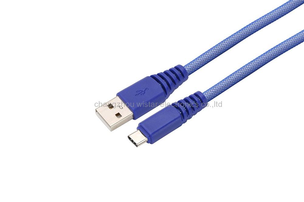 Wistar SC-5-02 Nylon braided Type c usb cable