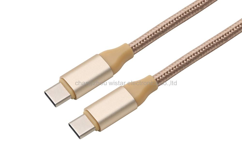 Wistar UB3-04 ​USB 3.0 Type-C Male to Type-A Male Cable