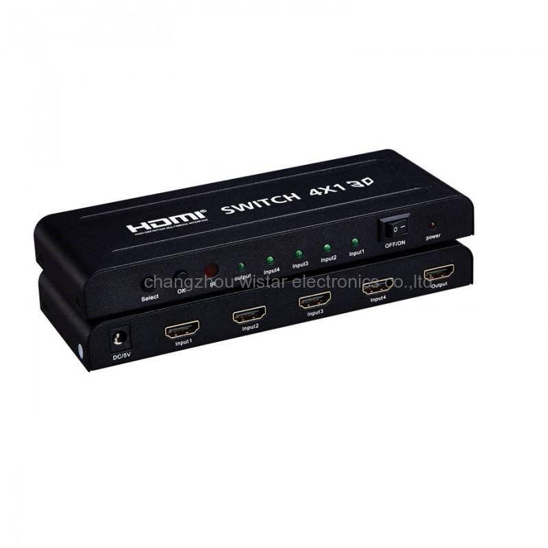 Wistar SSE-01 1 in 4 out Full HD HDMI Splitter 1X4 4 Port