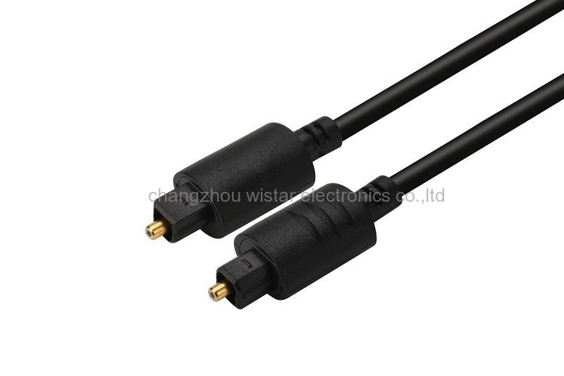 Wistar OP-02 Toslink plug to Toslink plug cable