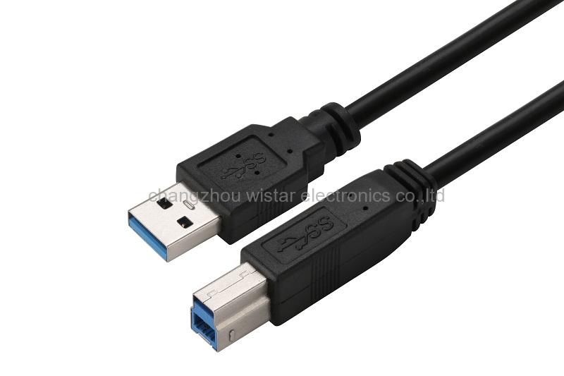 Wistar UB3-02 USB3.0 A male to B male cable