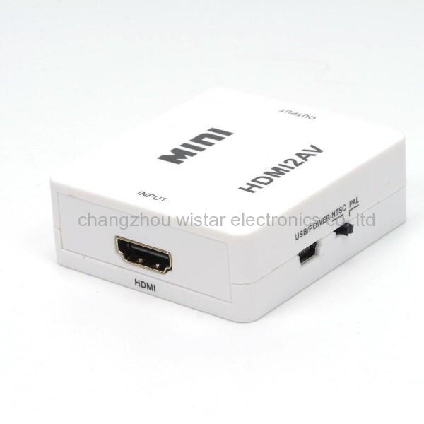 Wistar HR-01 Mini HDMI to CVBS AV Converter