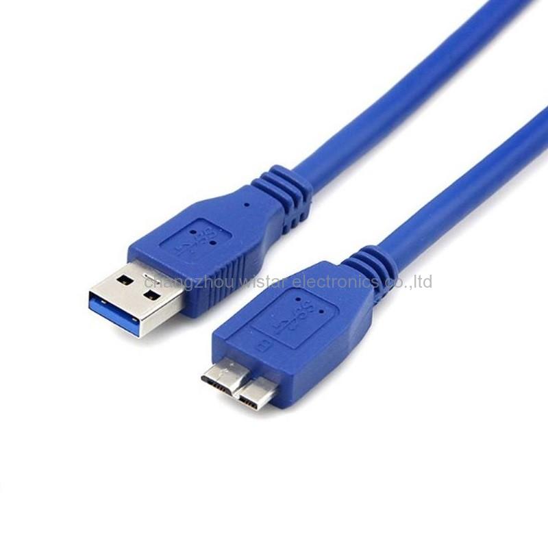 Wistar UB3-03 USB3.0 USB 3.0 A Male to Micro B Cable