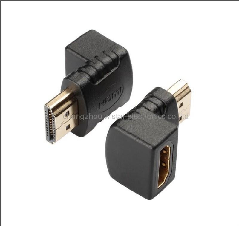 Wistar AP-3-08 HDMI male to Female 90 degrees adapter