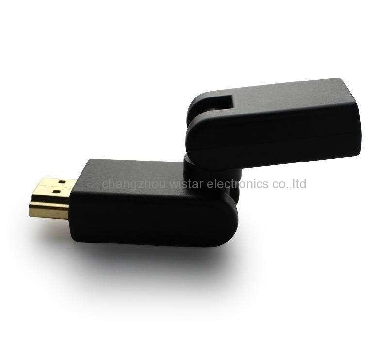 Wistar AP-3-02 HDMI male to female 360 degrees adapter