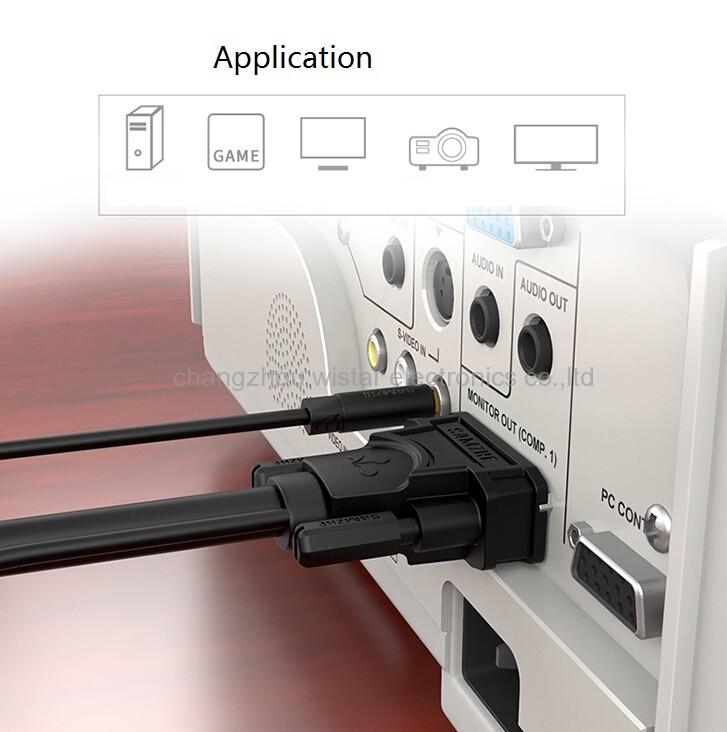 Wistar HDV-02  VGA male to male cable