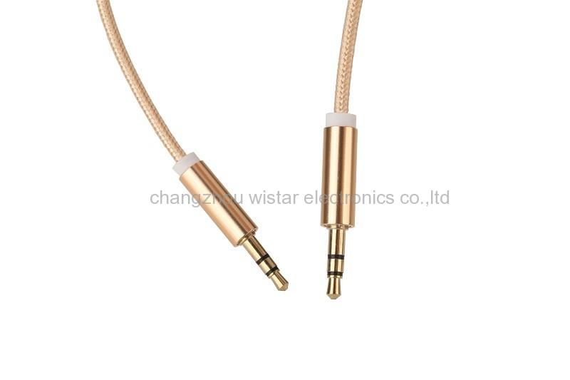 WISTAR AU-08 metal aux cable