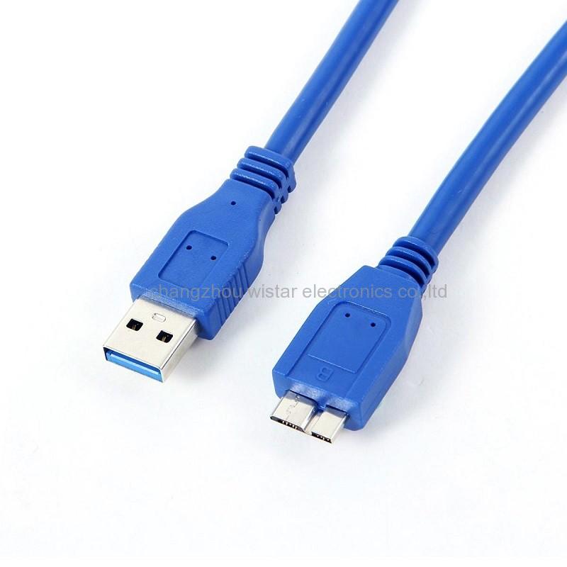 Wistar UB3-03 USB3.0 USB 3.0 A Male to Micro B Cable