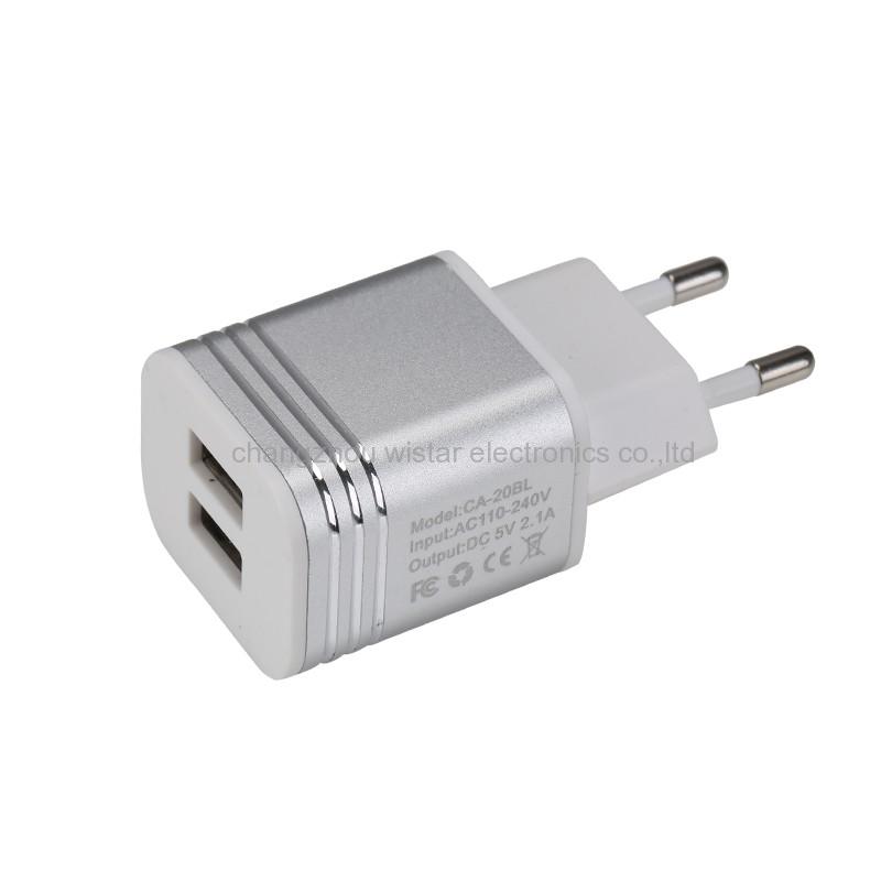 Wistar CC-2-05 2-Port Rapid Fast Wall Charger