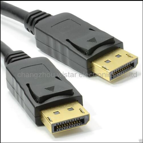 Wistar DP-01  DisplayPort Cable Plug to Plug HD Lead Display Port