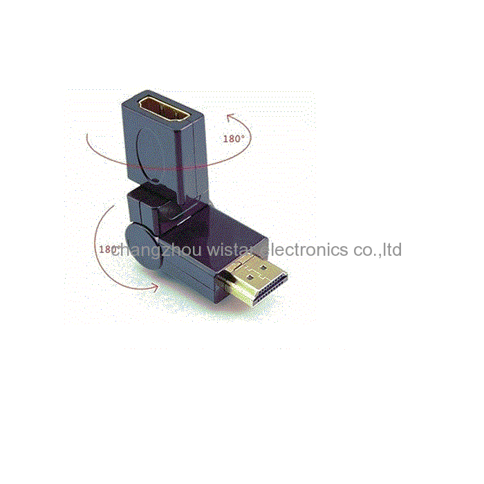 Wistar AP-3-02 HDMI male to female 360 degrees adapter