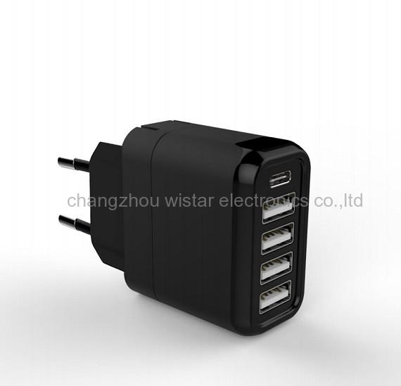 Wistar PTC-02 PD Quick Charge 3A Type-c Usb Charger