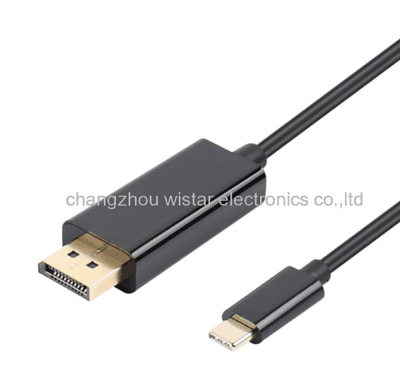 WISTAR SCN-03 USB C male to DP male cable